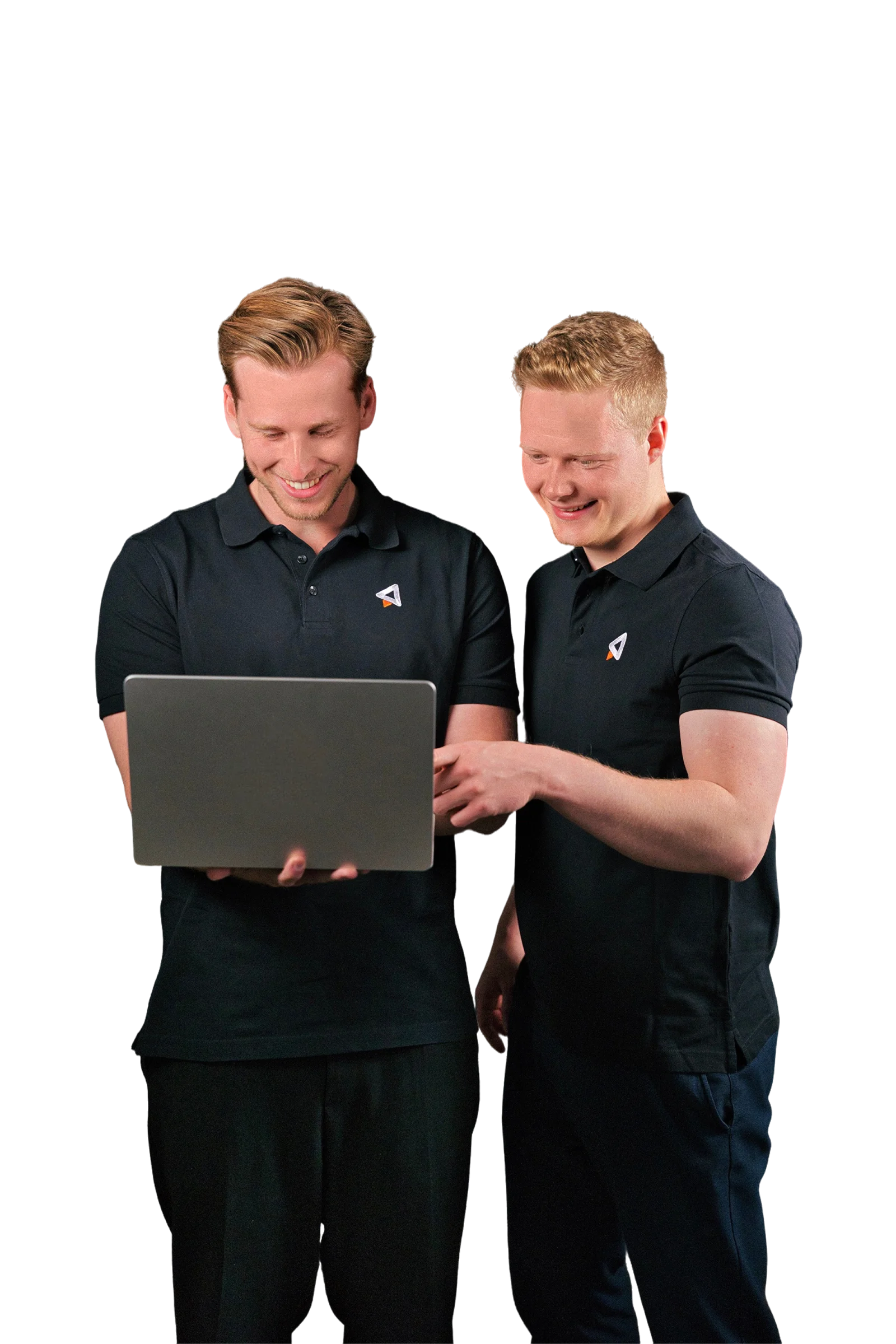 Finanzberater mit Laptop